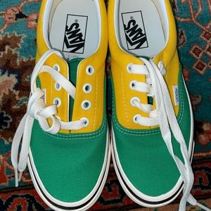 VANS ERA 95 DX (EMERALD / YELLOW) WOMEN'S SNEAKERS